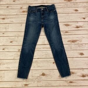 Black Orchid Noah Ankle Fray Blue Jeans Size 27